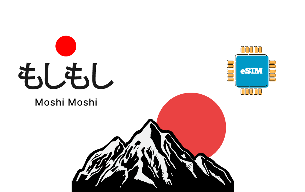 Japan (Moshi Moshi) - Unlimited - 7 days - الصورة 1