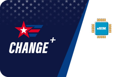 United States (Change+) - 20 GB - 200 SMS - 200 Mins - 30 days