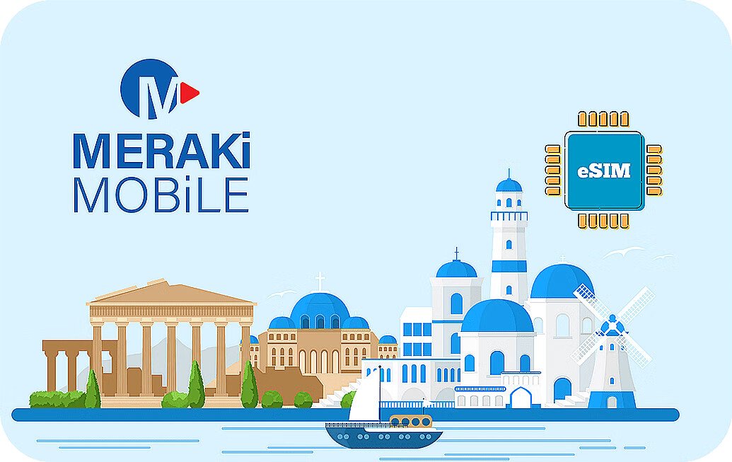 Greece (Meraki Mobile) - 1 GB - 7 days - الصورة 1